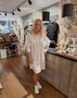 C&S Moura jurk offwhite