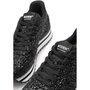 Woden Ronja Plateau glitter/black
