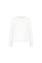C&S Angel knit pullover wool white