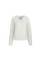 C&S Katja Knit pullover wol white
