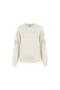 C&S Anouk Knit Pullover wol white